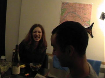 Davor Mezak featuring Jasna Zastavniković: Discohome, video-instalacija, galerija Miroslav Kraljević, 2002.