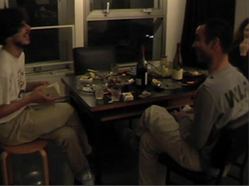 Davor Mezak featuring Jasna Zastavniković: Discohome, video-instalacija, galerija Miroslav Kraljević, 2002.