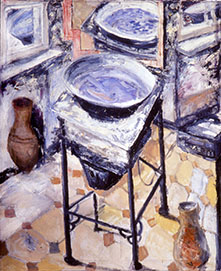 Metamorfoza, izložba instalacije i slika, galerija Matice Hrvatske, Zagreb, 1996.