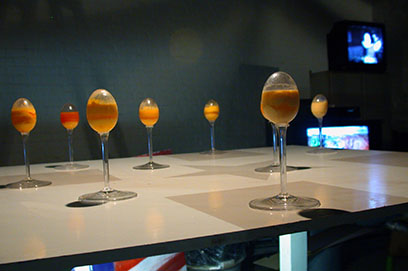 Instalacija Tri sobe, galerija SC, (s D. Friščićem i F.Rogićem), Zagreb, 2003.