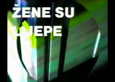 Žena iz muške perspektive, video instalacija (baloni, 2 video rada) Gliptoteka HAZU, Zagreb, 2002.