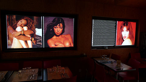 Festival Croatie la voici, sekcija muzika, Davor Mezak, Martina Mezak, video instalacija, printevi, 2013, Paris.