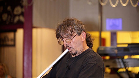 Davor Mezak i Marko Čubrilo   video-instalacija 'Turbo', galerija Nano i THT nagrada, MSU, 2013.