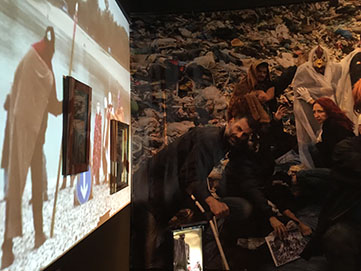 51. zagrebački salon, s Dankom Friščićem, video-instalacija, 2016.