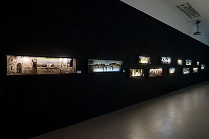 Potresna stvarnost, fotografije na lightboxovima, instalacije, video MSU, BLACK BOX, 2022.