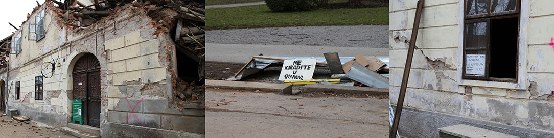 Potresna stvarnost, fotografije na lightboxovima, instalacije, video MSU, BLACK BOX, 2022.
